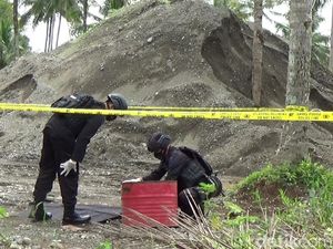 Pemancing di Sungai Serayu Banjarnegara Temukan Granat Nanas Aktif