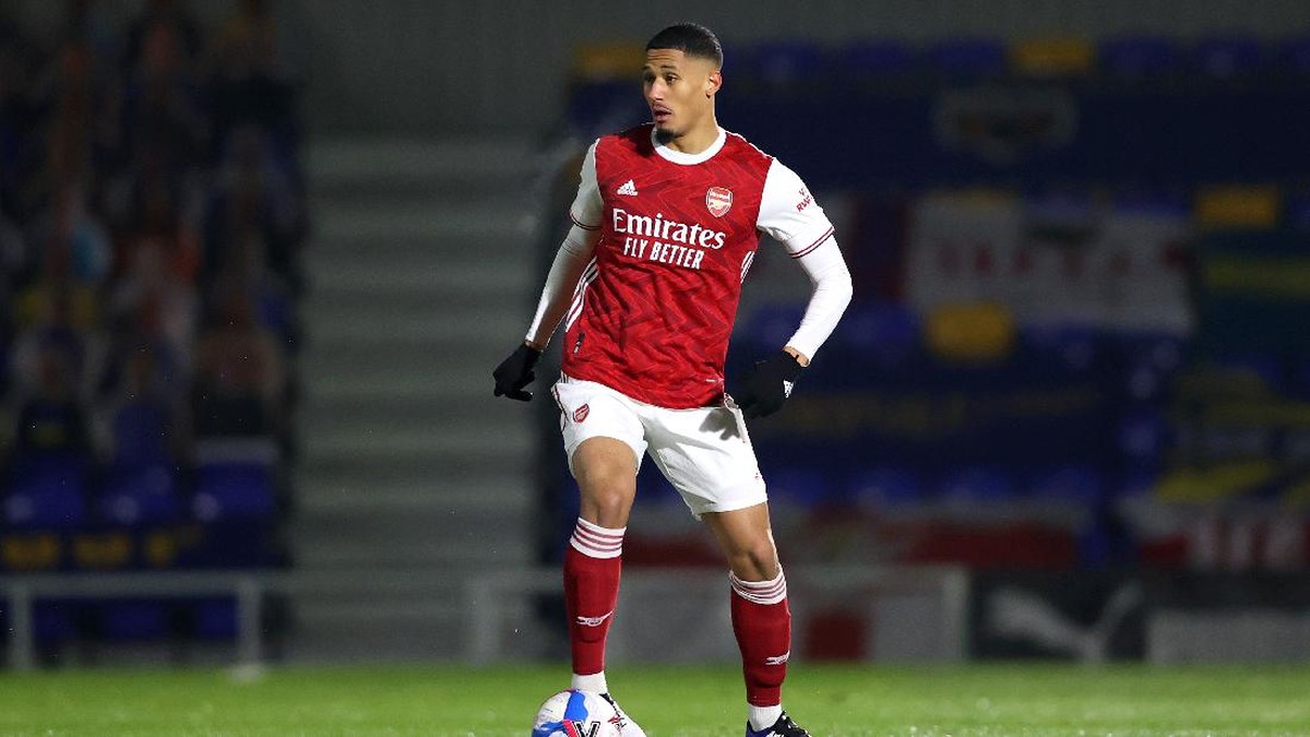 William Saliba terjerat kasus video tak senonoh. (Foto: Getty Images/James Chance)