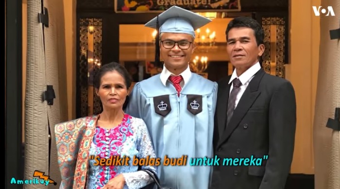 Anak Petani Sayuran Ini Lulus S2 di Columbia University