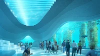 Bangunan ini akan dibangun di ujung Dermaga Busselton, yang berjarak 2 jam dari selatan Perth.
