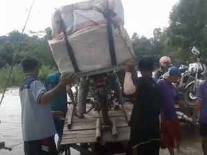 Subang Banjir, Tukang Gerobak Laris Manis