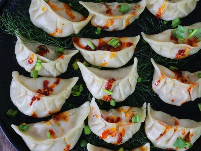 Dimsum Ayam Udang Saus Szehuan