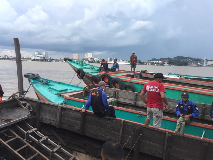 Dua orang hilang diduga tenggelam di Sungai Mahakam saat kapalnya disidak polisi (dok Istimewa)