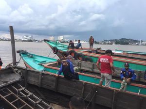 Loncat Saat Disidak Polisi, Pemilik Kapal-ABK Hilang di Sungai Mahakam