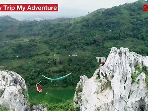 My Trip My Adventure: Mendaki Tebing dan Bersantai dengan Hammock