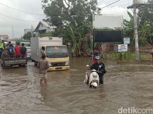 Sepekan Jalan Kudus-Purwodadi Terendam Banjir, Arus Lalin Lumpuh