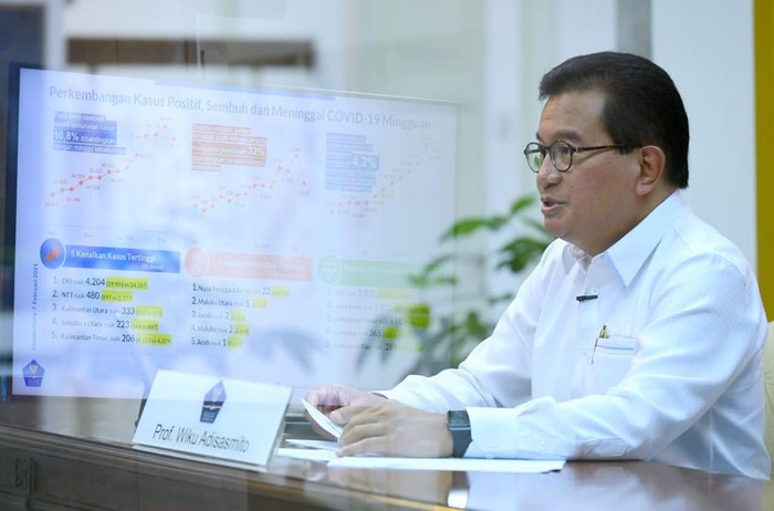 Ketua Tim Pakar Satgas COVID-19 Wiku Adisasmito