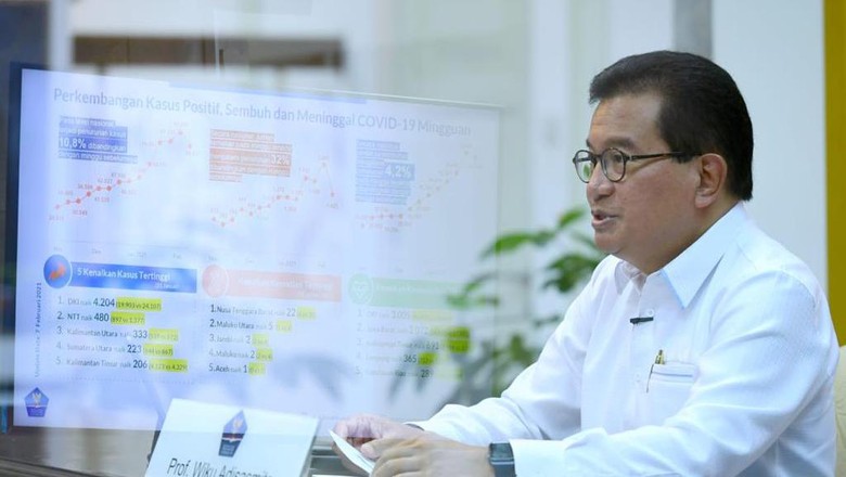 Ketua Tim Pakar Satgas COVID-19 Wiku Adisasmito Ketua Tim Pakar Satgas COVID-19 Wiku Adisasmito
