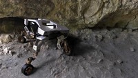 Konsep mobil robot bernama Tiger ini disebut sebagai kendaraan mobilitas tanpa awak pertama Hyundai. Foto: Dok. Hyundai