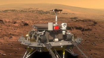 Jika sukses mendarat, rover seberat 240 kg yang dibawa Tianwen-1 akan menginvestigasi karakteristik tanah dan distribusi air es menggunakan instrumen Subsurface Exploration Radar. Rover ini juga akan menganalisa komposisi material permukaan dan karakteristik iklim dan lingkungan permukaan Mars. Istimewa/CNSA.