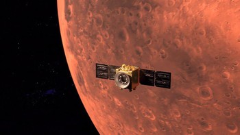 Satelit ke Mars adalah salah satu proyek pemerintah UEA sebagai pertanda mereka ingin menurunkan ketergantungan pada sumber daya alam menuju masa depan ekonomi berbasis ilmu pengetahuan. Foto: Twitter