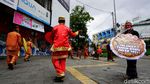 Unik! Ada Miniatur Indonesia Saat Warga Solo Sambut Imlek