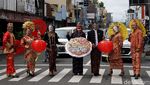 Unik! Ada Miniatur Indonesia Saat Warga Solo Sambut Imlek