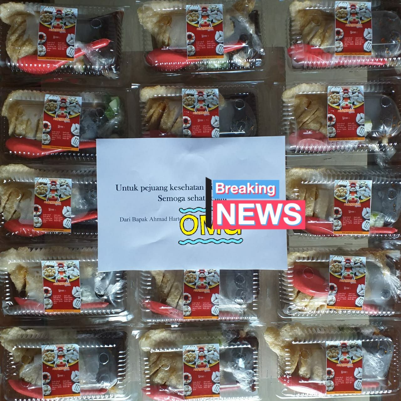 Penjual Ini Rutin Kirim Pempek ke RS, Alasannya Bikin Nakes Ini Terharu