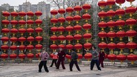 Tiongkok menandai Festival Musim Semi yang dimulai dengan Tahun Baru Imlek pada 12 Februari.