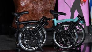 Penampakan Dua Sepeda Brompton Terkait Korupsi Bansos