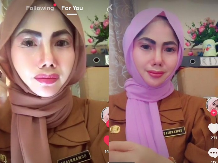 tiktok Wanita yang berasal dari Ketapang Kalimantan Barat viral di TikTok