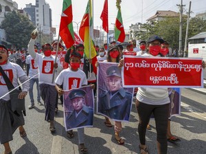 AS Bekukan Aset Jenderal Myanmar, Pendukung Suu Kyi Minta Sanksi Lebih Keras