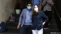 Wajib lapor Gisel Anastasia ke Polda Metro Jaya setiap Senin dan Kamis terkait kasus video seks dengan Nobu. (Foto: Palevi/detikcom)  