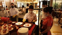 The Journey of Flavours bisa traveler nikmati di The Restaurant yang terletak di lantai 3 The Trans Luxury Hotel. Aneka sajian ini akan dapat dinikmati pada Kamis (11/2) ini mulai pukul 17.00 WIB. (Siti Fatimah/detikTravel)