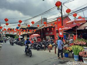 Geliat Imlek di Glodok Mulai Terasa, Meski Tak Semeriah Tahun Lalu