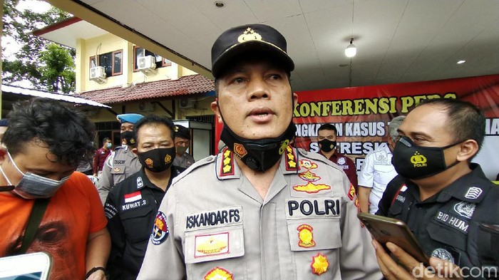 Kabid Humas Polda Jateng Kombes Iskandar Fitriana di Mapolres Rembang, Kamis (11/2/2021).