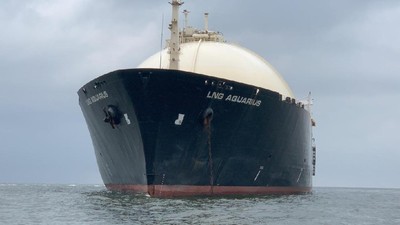 Penampakan LNG Aquarius, Kapal Tanker Terbesar di RI yang Disita Terkait Asabri