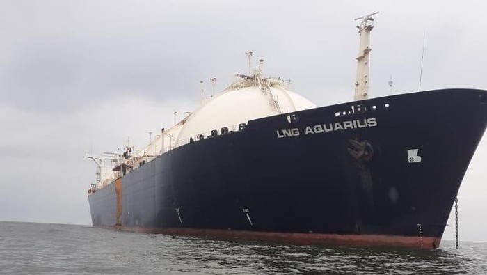 Kapal LNG Aquarius milik tersangka dugaan korupsi Asabri, Presiden Trada Alam Minera Heru Hidayat yang disita Kejaksaan (Foto: dok. Istimewa) Kapal LNG Aquarius milik tersangka dugaan korupsi Asabri, Presiden Trada Alam Minera Heru Hidayat yang disita Kejaksaan (Foto: dok. Istimewa)