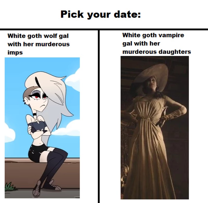 Fans Resident Evil salah fokus dengan vampir seksi Lady Dimitrescu. Meme Dimitrescu pun berseliweran di media sosial.