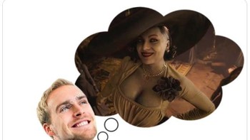 Wah parah, sudah tergila-gila nih sama Lady Dimitrescu. Foto: via eBaums World