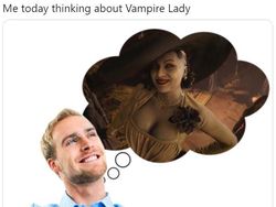 Meme Vampir Seksi Lady Dimitrescu Menyerbu Medsos