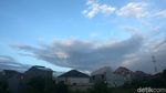 Langit Sore di Depok Jelang Tahun Baru Imlek