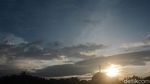Langit Sore di Depok Jelang Tahun Baru Imlek