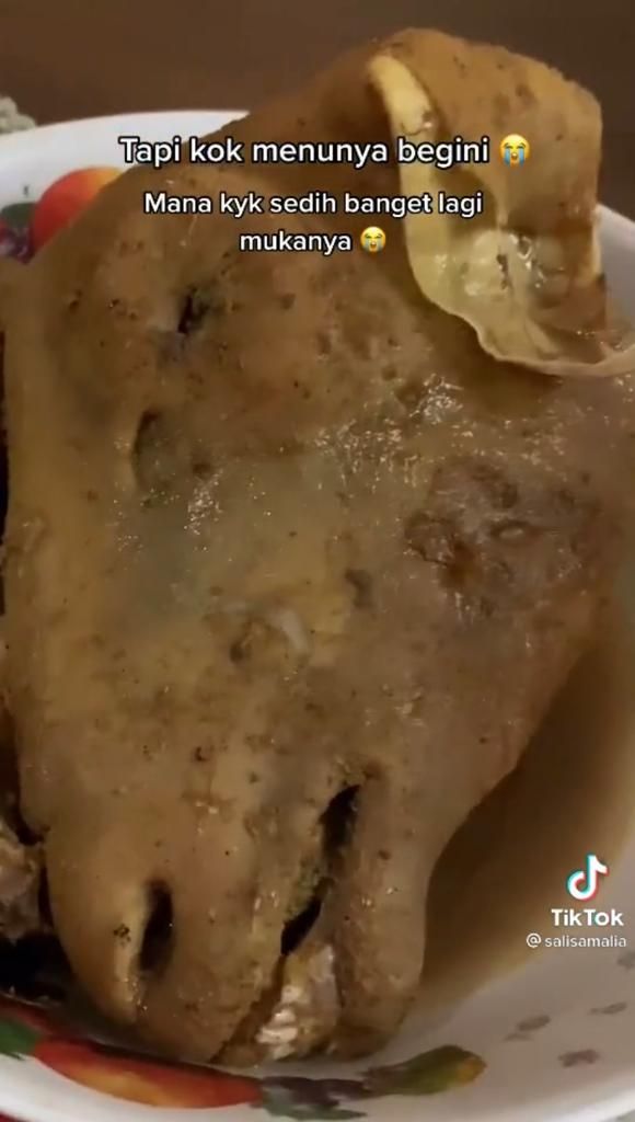 Mau Cicip Masakan Mertua, Wanita Ini Kaget Temukan Kepala Hewan di Meja Makan