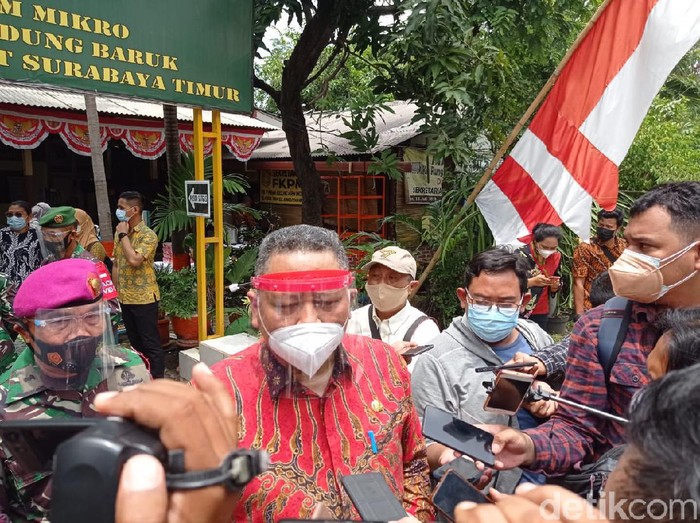 Wali Kota Surabaya Whisnu Sakti Buana akan melakukan pengecekan klenteng.