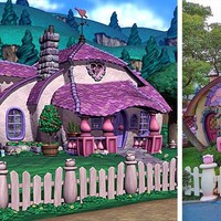 Rumah Minnie Mouse unik yang satu ini sangat mirip dengan film kartunnya. Rumah Minnie Mouse ini terletak di Mickeys Toontown, Disneyland Florida, California. Foto: @Disney Interactive Studios / @everydaydisneymagic / instagram