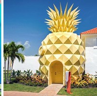 Rumah nanas yang mirip dengan tempat tinggal Spongebob ini dibuat oleh Nickelodeon dan Nick Resort Punta Cana. Villa unik ini terletak di Republik Dominika. Foto: @SpongBob SquarePants / Nickelodeon / @nickresortpuntacana / instagram