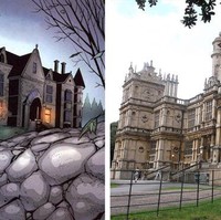 Benteng Bruce Wayne milik Batman dalam komik DC ini terinspirasi dari Wollaton Hall di Wollaton Nottingham, Inggris. Bagaimana menurutmu, aslinya mirip dengan yang ada di komik nggak? Foto: @Batman / DC Comics / @Harry Mitchell / Wikimedia Commons