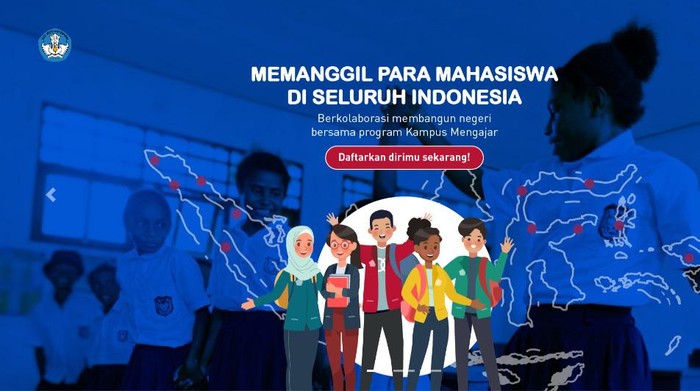 Screenshot kampusmerdeka.kemdikbud.go.id