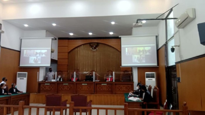 Sidang putusan sela Jumhur Hidayat (Foto: Dwi/detikcom)