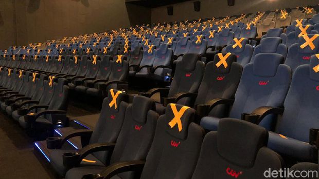 Suasana Bioskop Jelang Long Weekend
