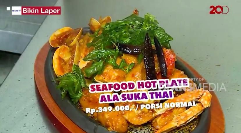 Bikin Laper! Gurihnya Ayam Pandan Thailand dan Seafood Hotplate