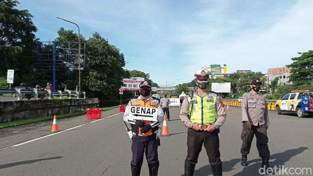 Ganjil genap di Bogor (Sachril/detikcom)