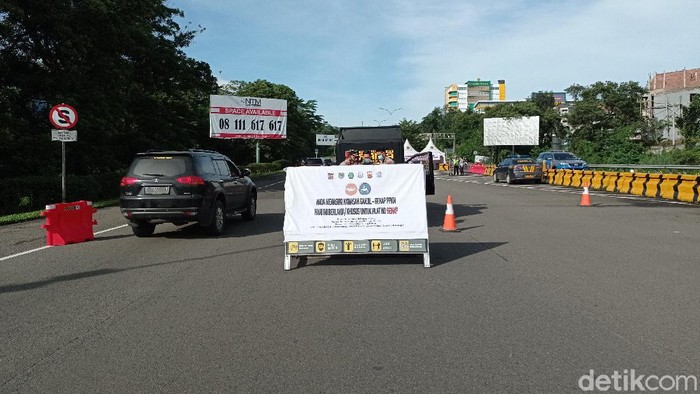 Ganjil genap di Bogor (Sachril/detikcom)