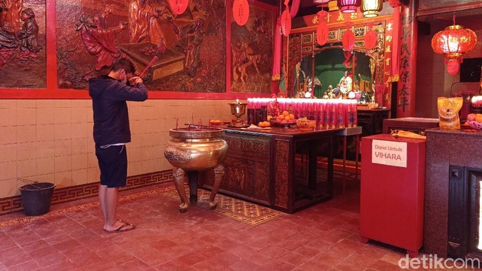Imlek di Vihara Dhanagun Bogor.