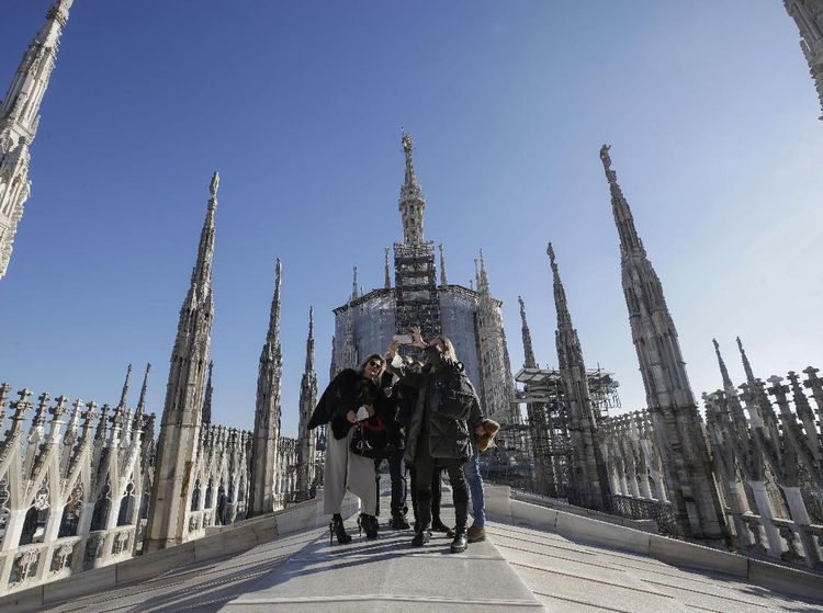 Katedral Bergaya Gothic di Italia Dibuka Lagi Lho