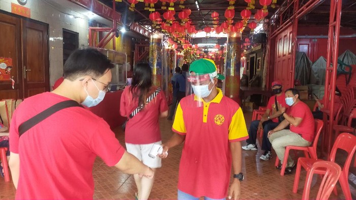 Kelenteng Hong San Ko Tee di Jalan HOS Cokroaminoto, Tegalsari, Surabaya