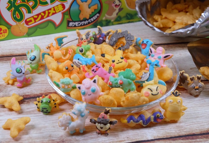 kue ikan bentuk pokemon