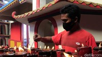 Perayaan Imlek ini digelar dengan menerapkan protokol kesehatan.