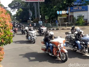 Langgar Ganjil-Genap Bogor, Pengendara Moge Didenda Rp 250 Ribu